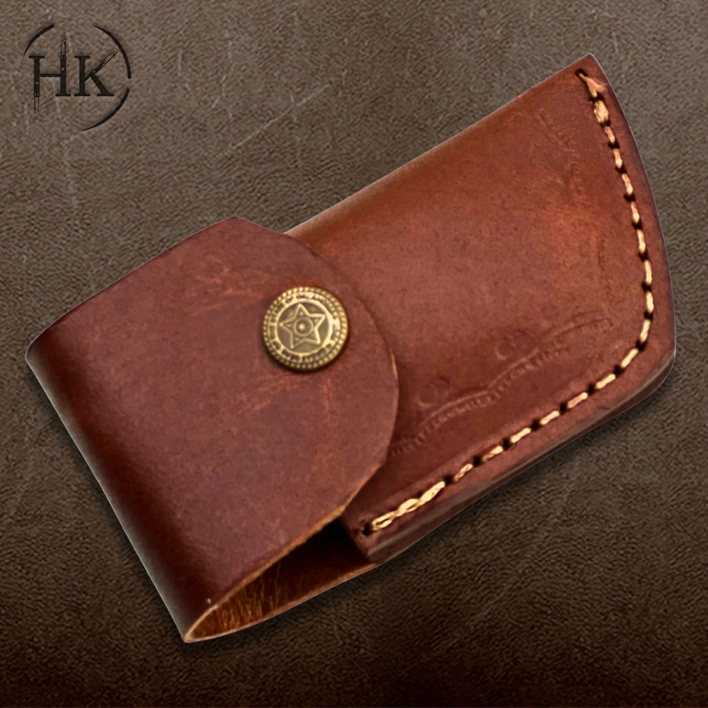 Folding Knife with Wooden Handle - Image 3