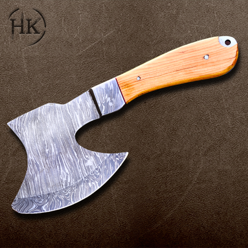 Survival Tomahawk Axes & Hatchet Camping Set with Boning Cleaver Knife