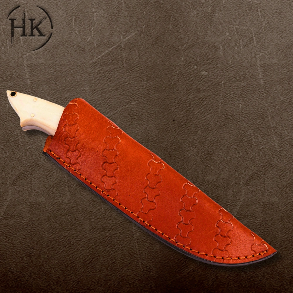 Handcrafted Damascus Steel Folding Knife - Image 4